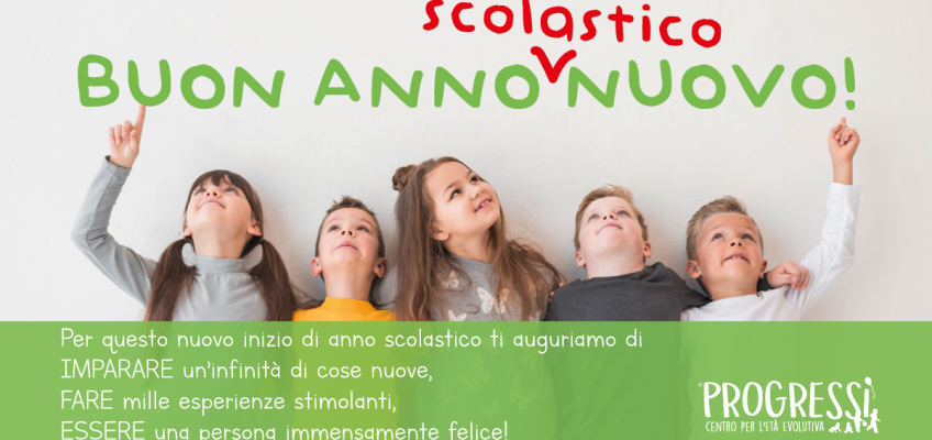 Buon nuovo anno scolastico!