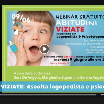 Bambini: abitudini giuste o sbagliate?