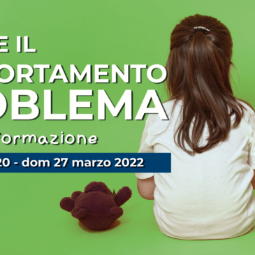 Corso di formazione “Gestire il comportamento problema”