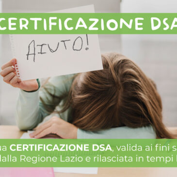 Richiedi la tua Certificazione DSA