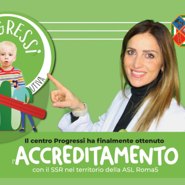 Progressi ha finalmente ottenuto l’ACCREDITAMENTO