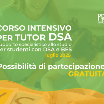 Corso per TUTOR DSA
