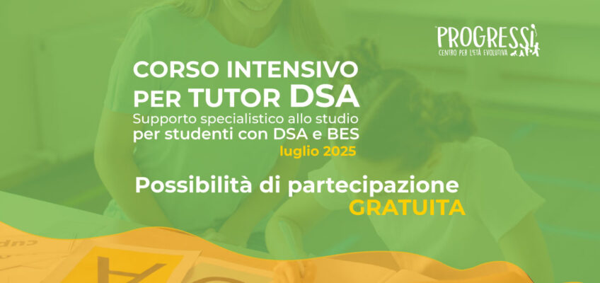 Corso per TUTOR DSA